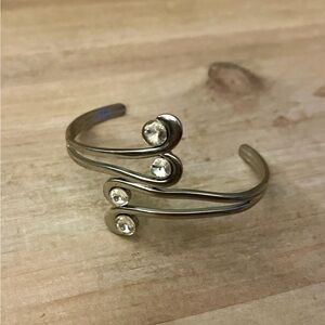 Elegant Silver Arm Bracelet